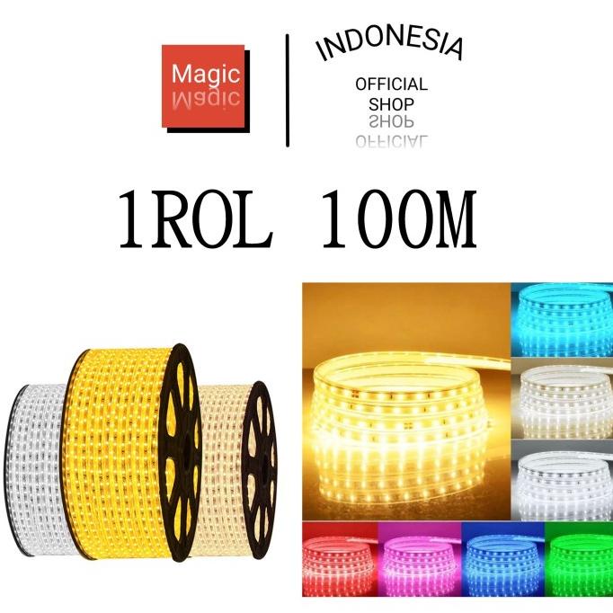 LAMPU LED STRIP 5050 10OM SMD LED STRIP 5050 SMD