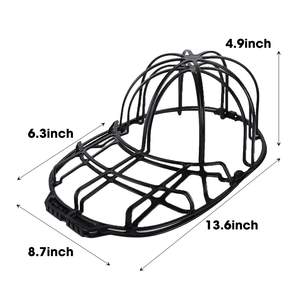 Topi Anak Dewasa Rak Pengering Topi Baseball Washing Frame Hats Cleaning Menyimpan Kandang Topi Anti Deformasi Wash Basket