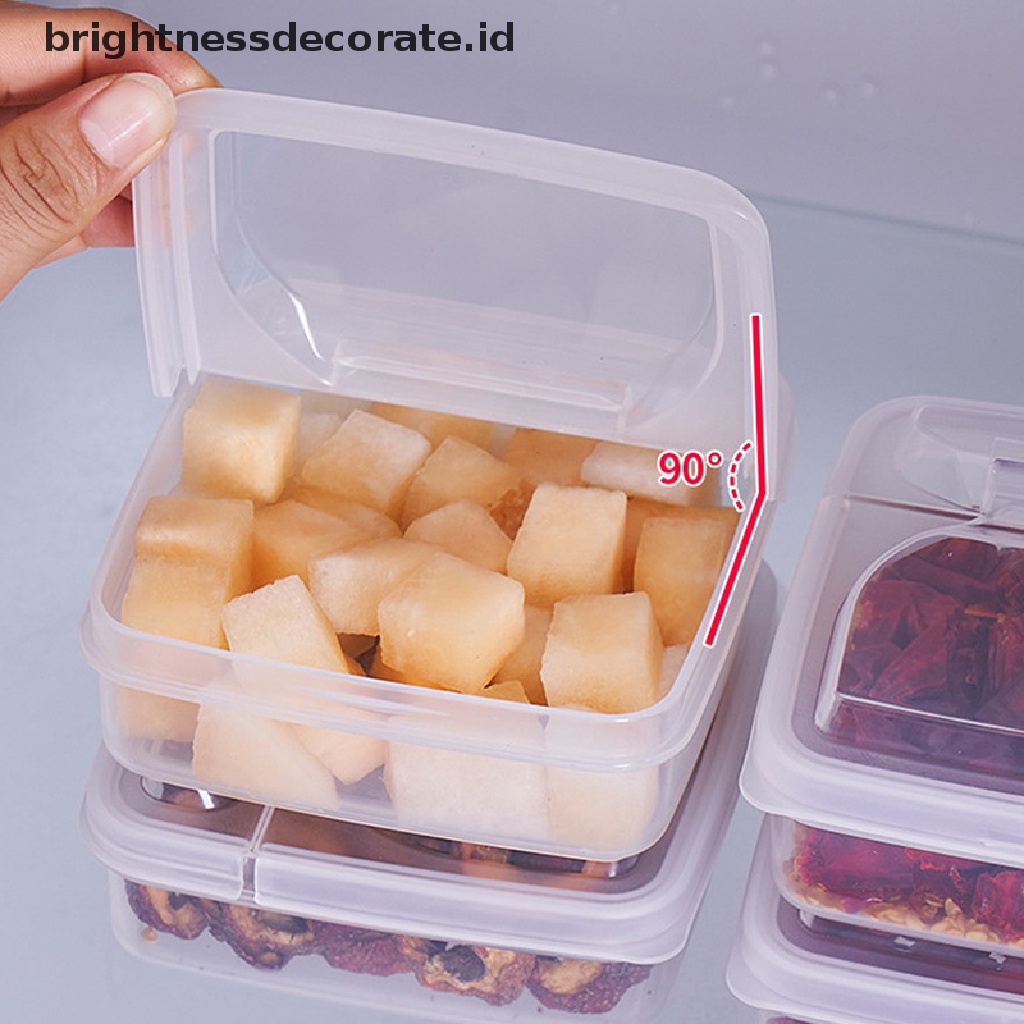 [Birth] Kotak Penyimpanan Keju Mentega Kulkas Portable Fresh-keeping Organizer Case [ID]