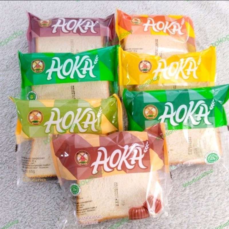 

AOKA Roti Panggang varian rasa 65g