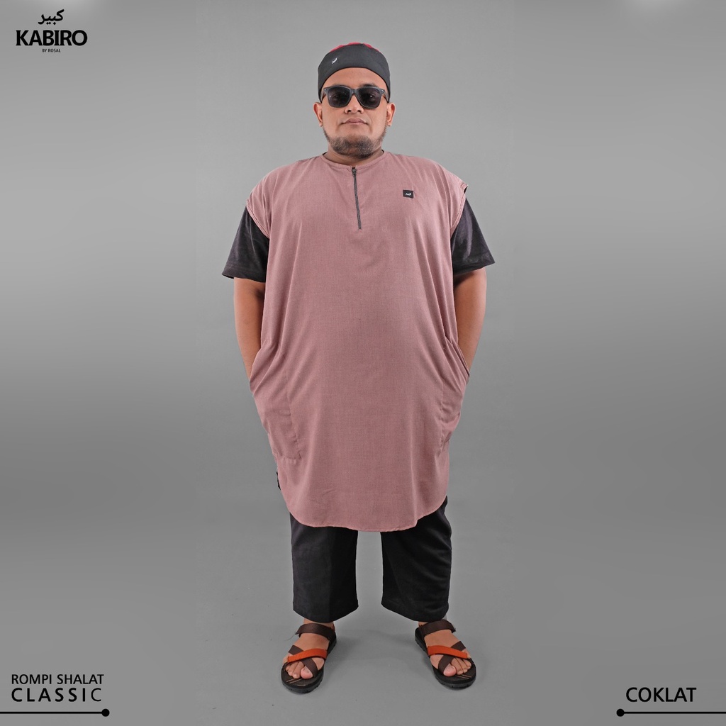Rompi Shalat Classic KABIRO Rompi Sholat Pria Dewasa Jumbo Big Size