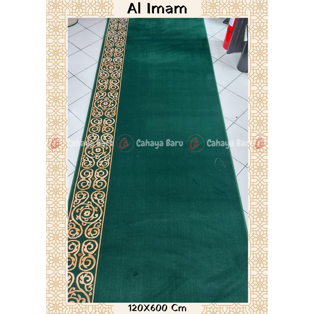 Karpet Masjid Al Imam Karpet Masjid Tebal Minimalis Karpet Roll Panjang 6 m Lebar 120 cm