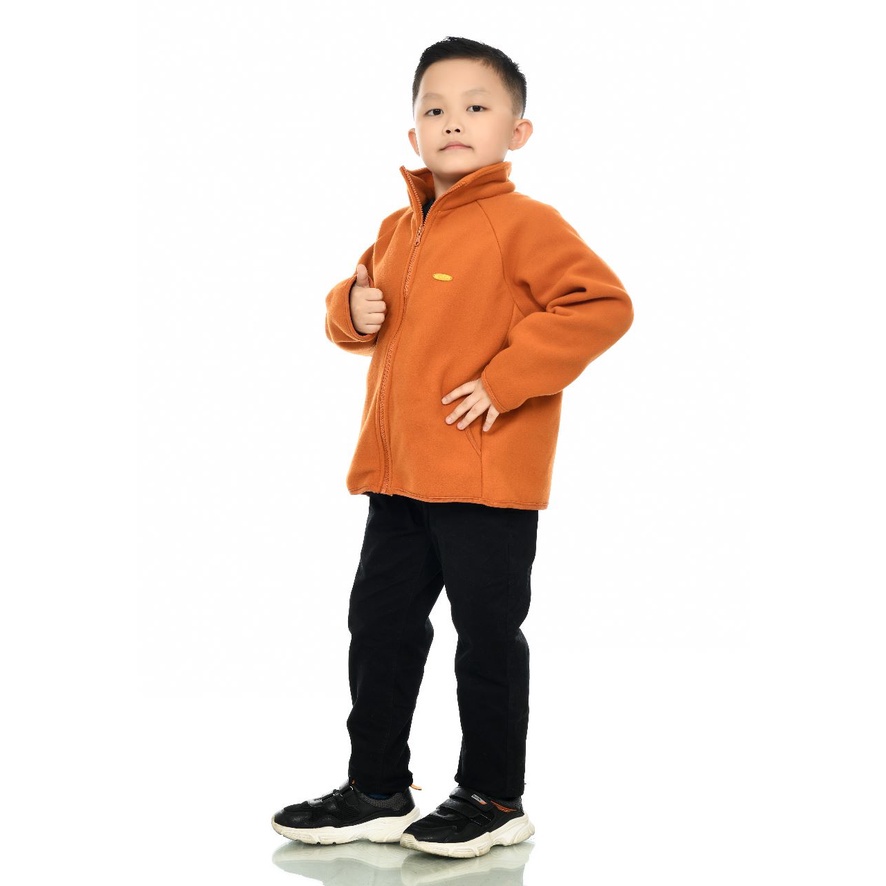 Jaket Sweater Anak Bulu Usia 1-10 Tahun Laki Laki - Perempuan Polarfleece Lembut Tebal Dan Hangat