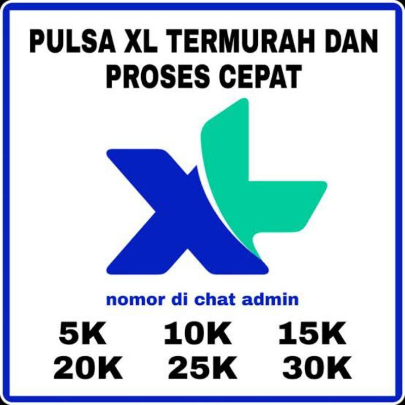 Pulsa XL pulsa hp XL pulsa murah pulsa hp all operator