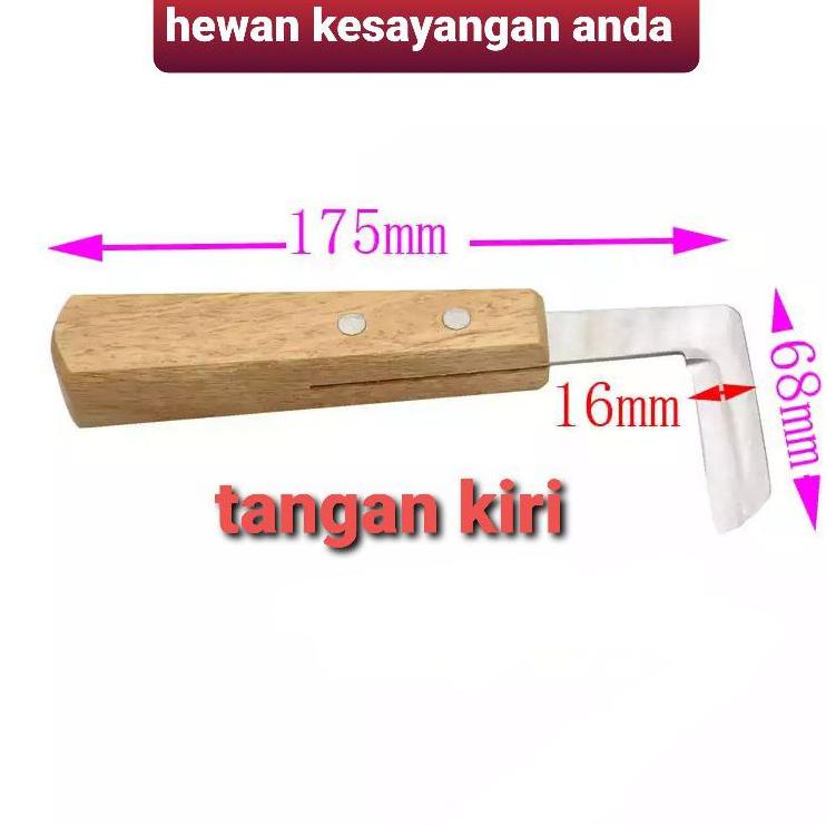 Alat Ternak Pisau Potong Kuku Dan Tanduk Domba Kambing Sapi Kuda - Rennet Hoof Trimmer Garansi Produ