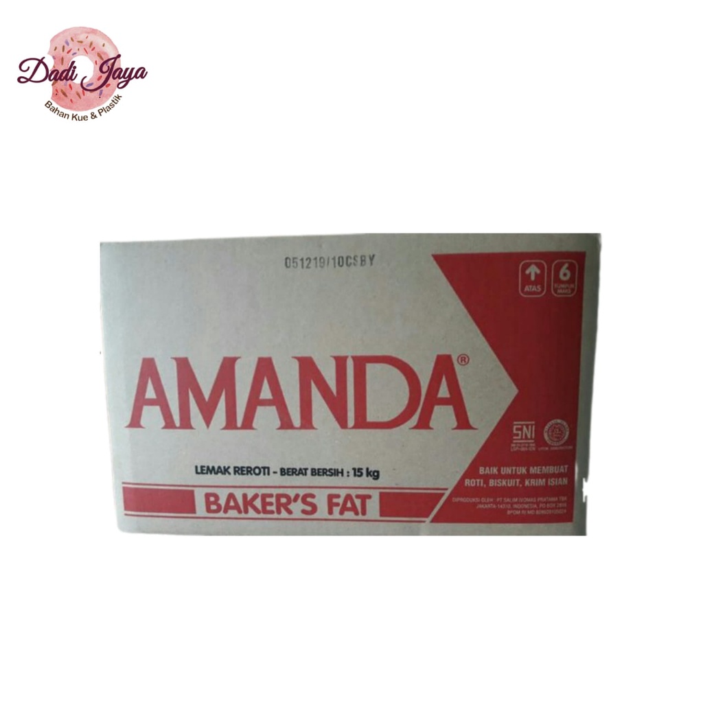 

Amanda Margarine Bakers Fat (Margarin Putih) - Kemasan Repack 500gr