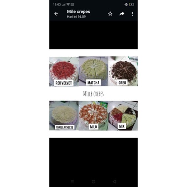 

Mille crepes