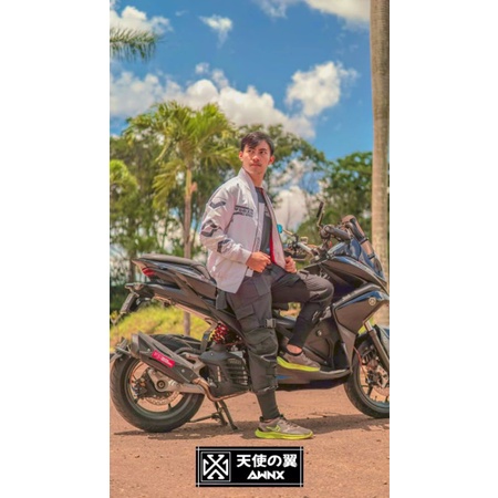 AWNX - JAKET HOODIE SWEATER VIRAL TECHWEAR CYBERPUNK - WS-02