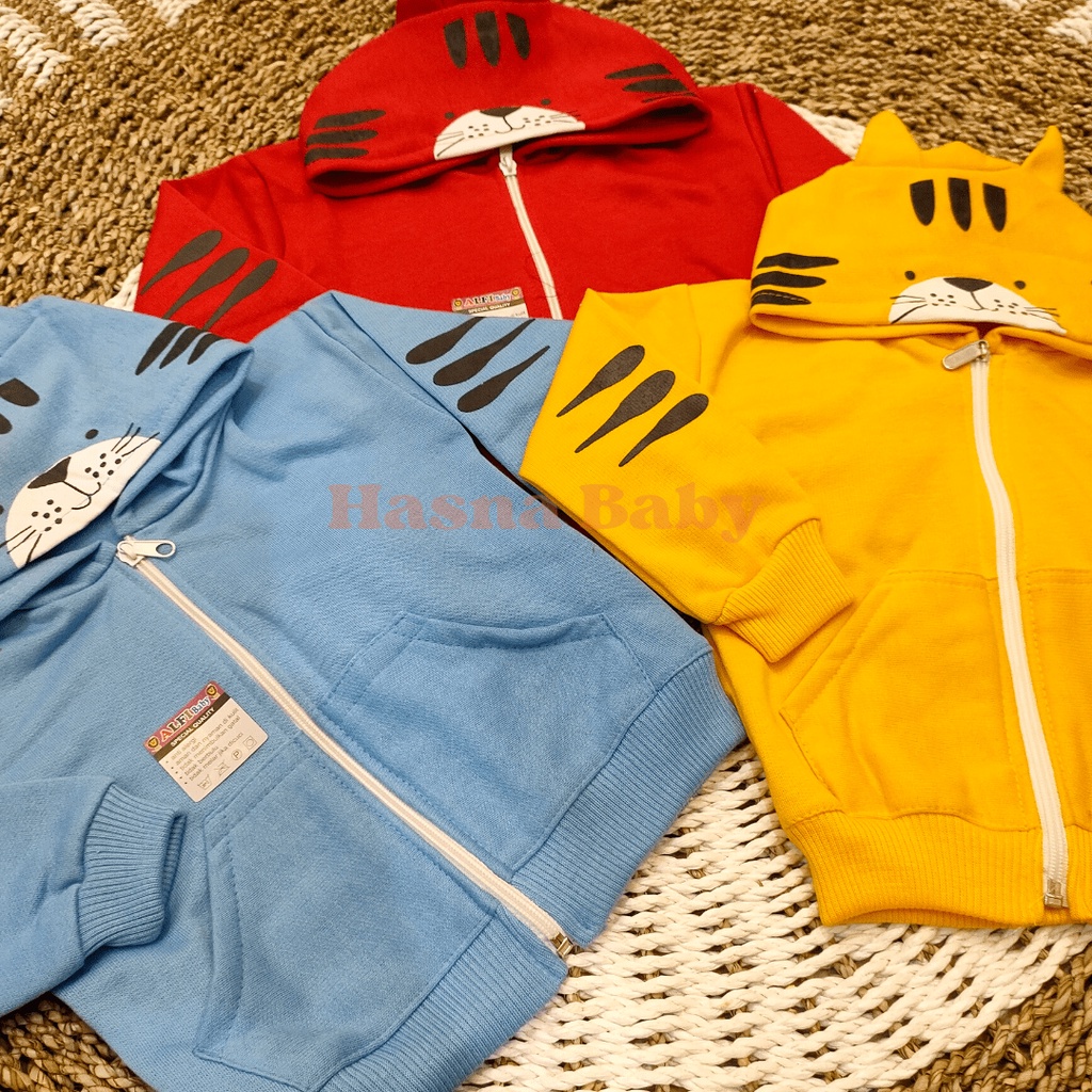 Jaket Saku Bayi 6 12 bulan Katun Karakter gift set baby - Juragan Lebak