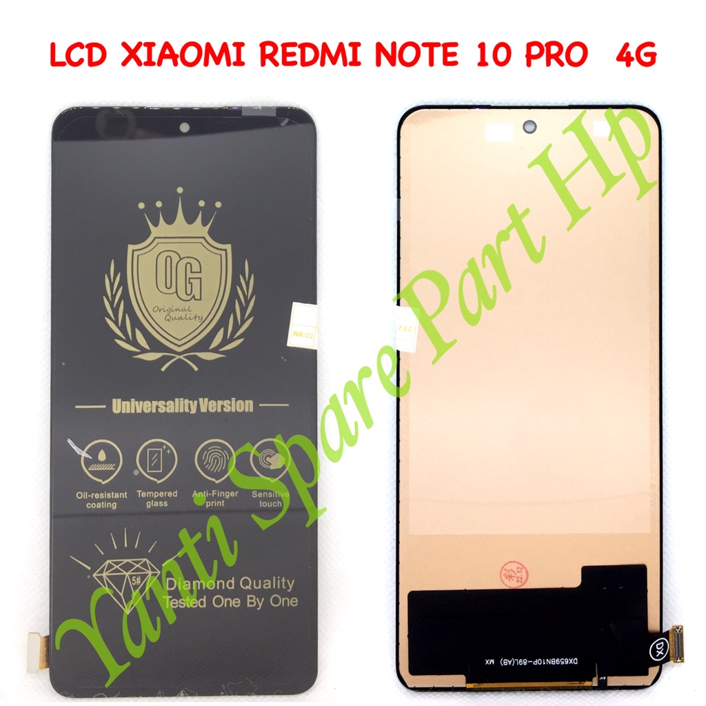 Lcd Touchscreen Xiaomi Redmi Note 10 Pro 4G Note11 Pro 4G Note 11 Pro 5G Poco X4 Pro 5G Fullset Original Terlaris New