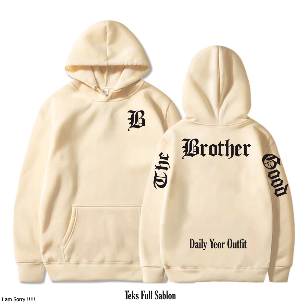 Hoodie Distro Pria The Brothergood Full Sablon full Prin Model Sherpa Sablon Bahan Tebal/Sweater Pria Wanita Distro casual