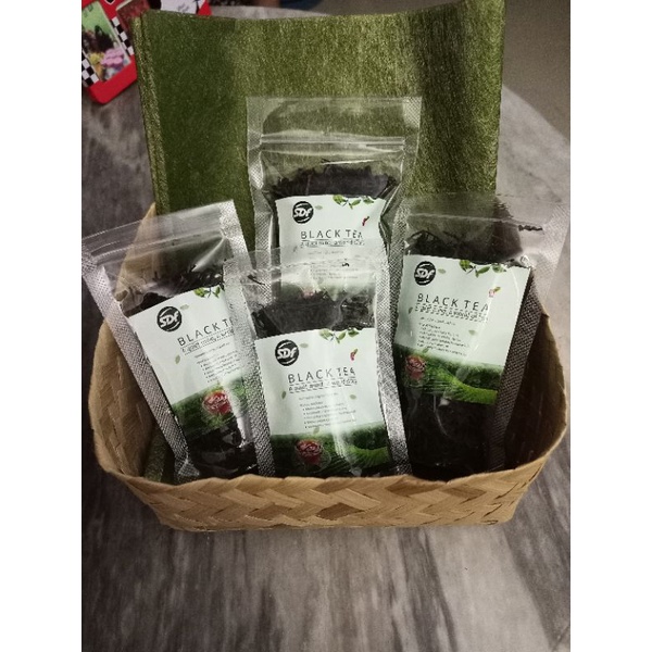 Hampers Daun Teh Hitam Premium Merk SDF