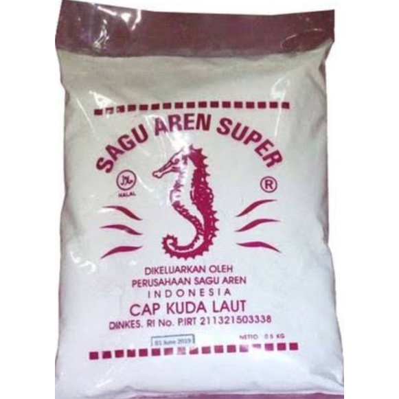 

SAGU AREN CAP KUDA LAUT 500gr