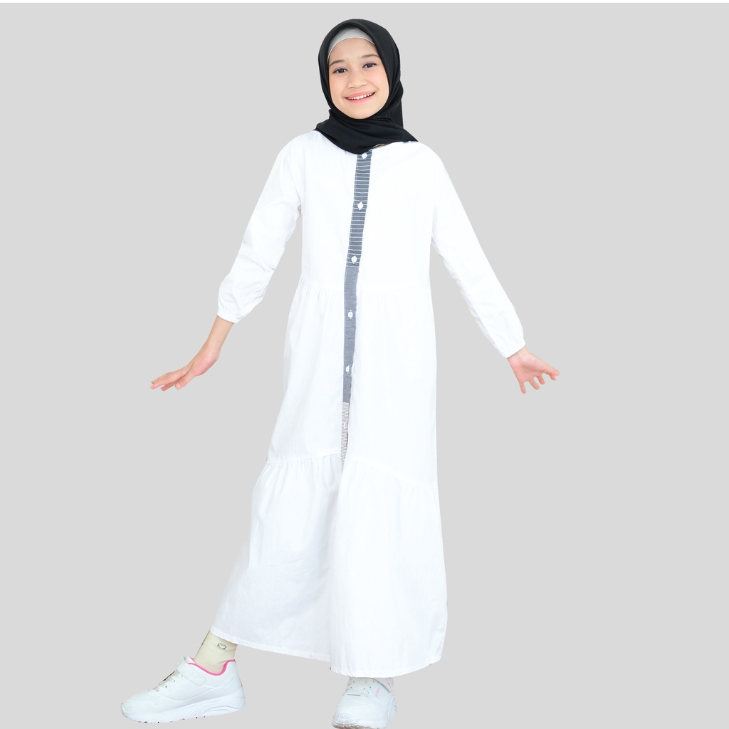 Lunangoofficial-Gamis Couple Terbaru  Remaja Anak Katun Premium LGA 842-2