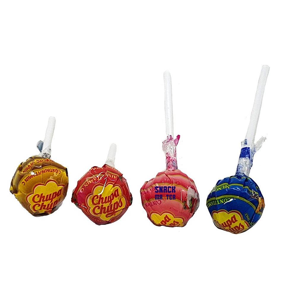 

[COD] ➡ Paket isi 4 pcs Chupa Chups Permen Lollipop - Netto 4 x 10.5gr wpr8t