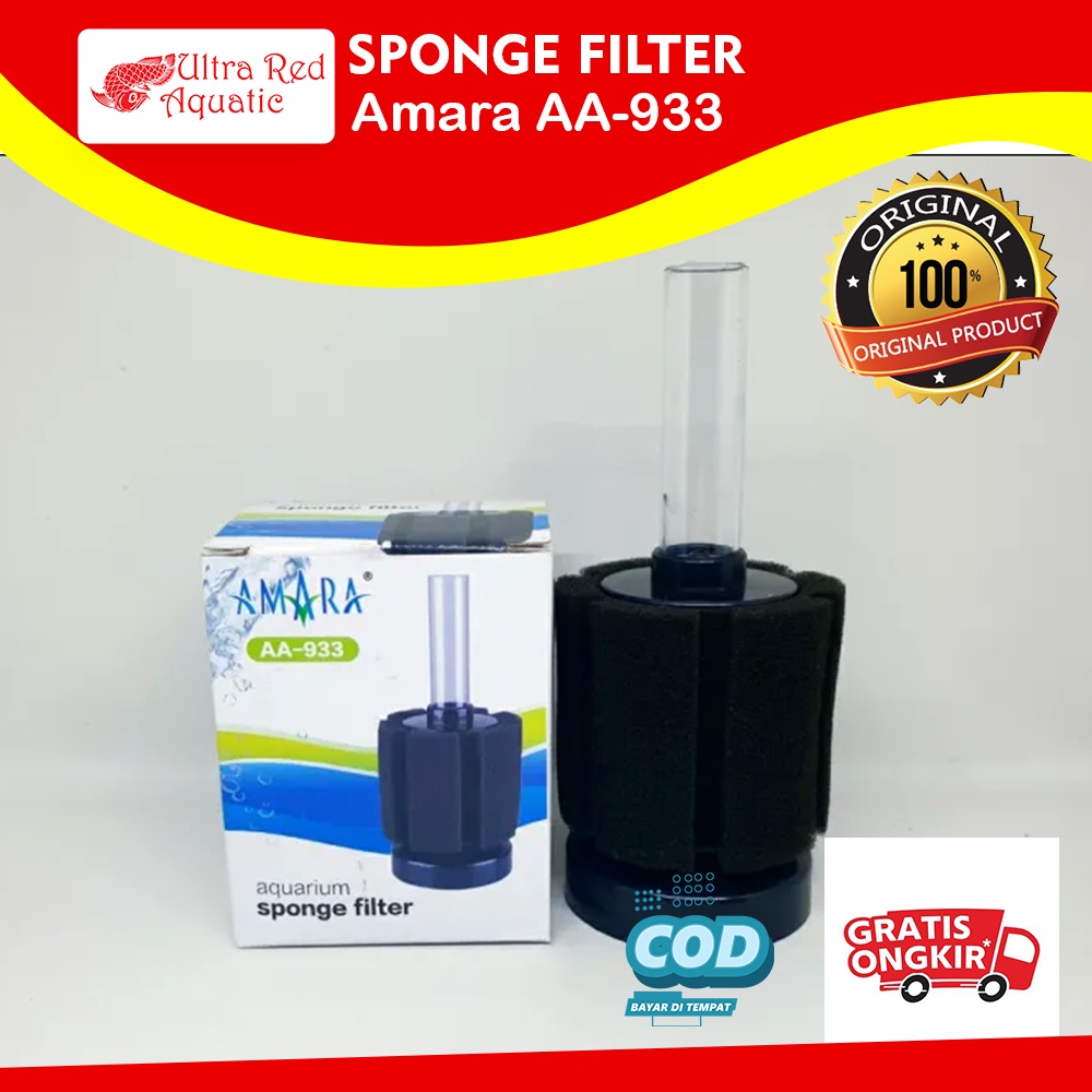 BIO FOAM MINI Amara AA-933 AA 933 Sponge Filter Aquarium Aquascape Mini Bio Foam