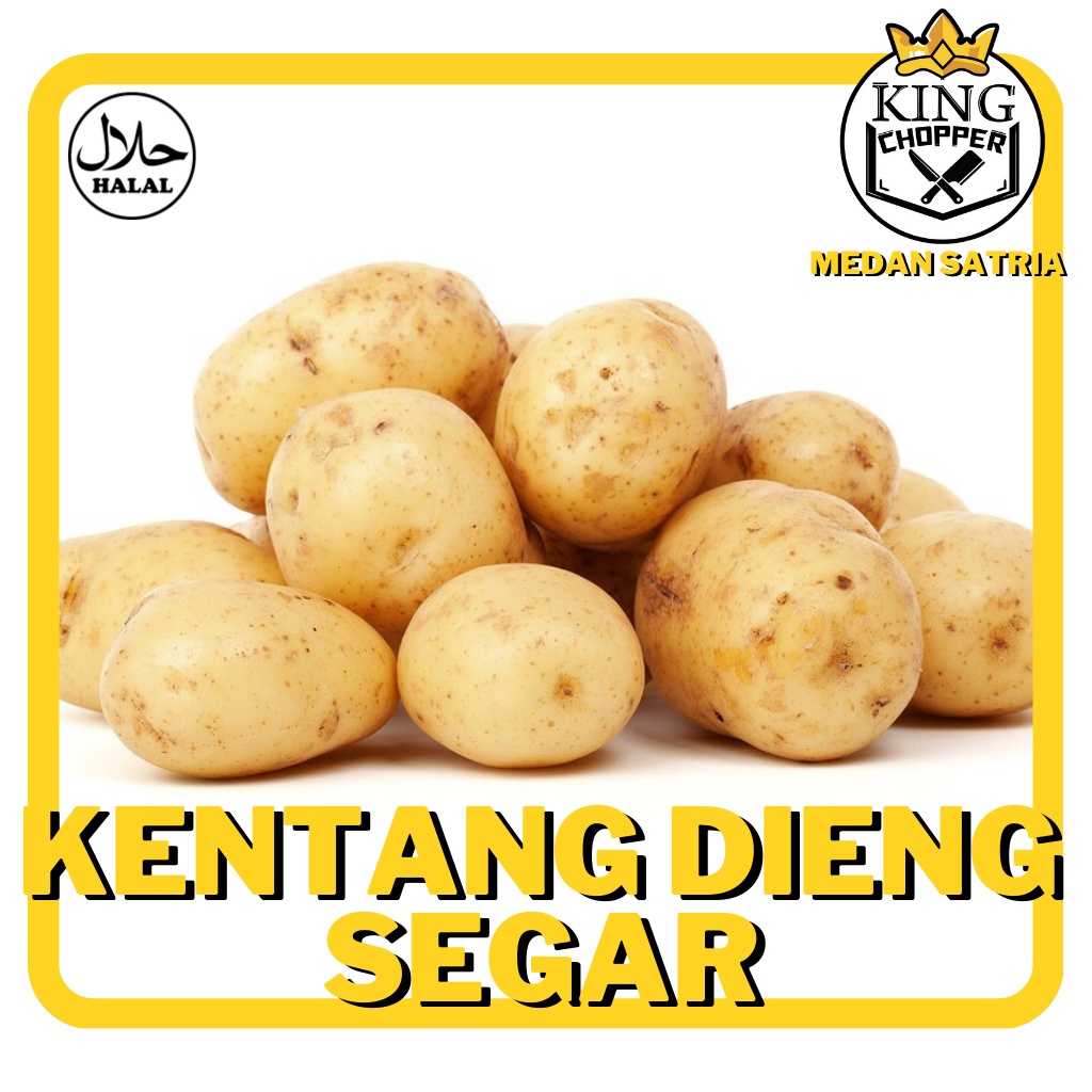 Jual Kentang Dieng Segar Sayur Bersih Fresh Sedang Besar Kg Gr Gram