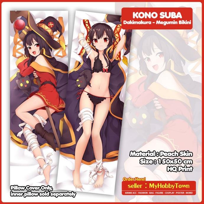 SARUNG BANTAL ANIME DAKIMAKURA KONO SUBA : MEGUMIN BIKINI G464G521T