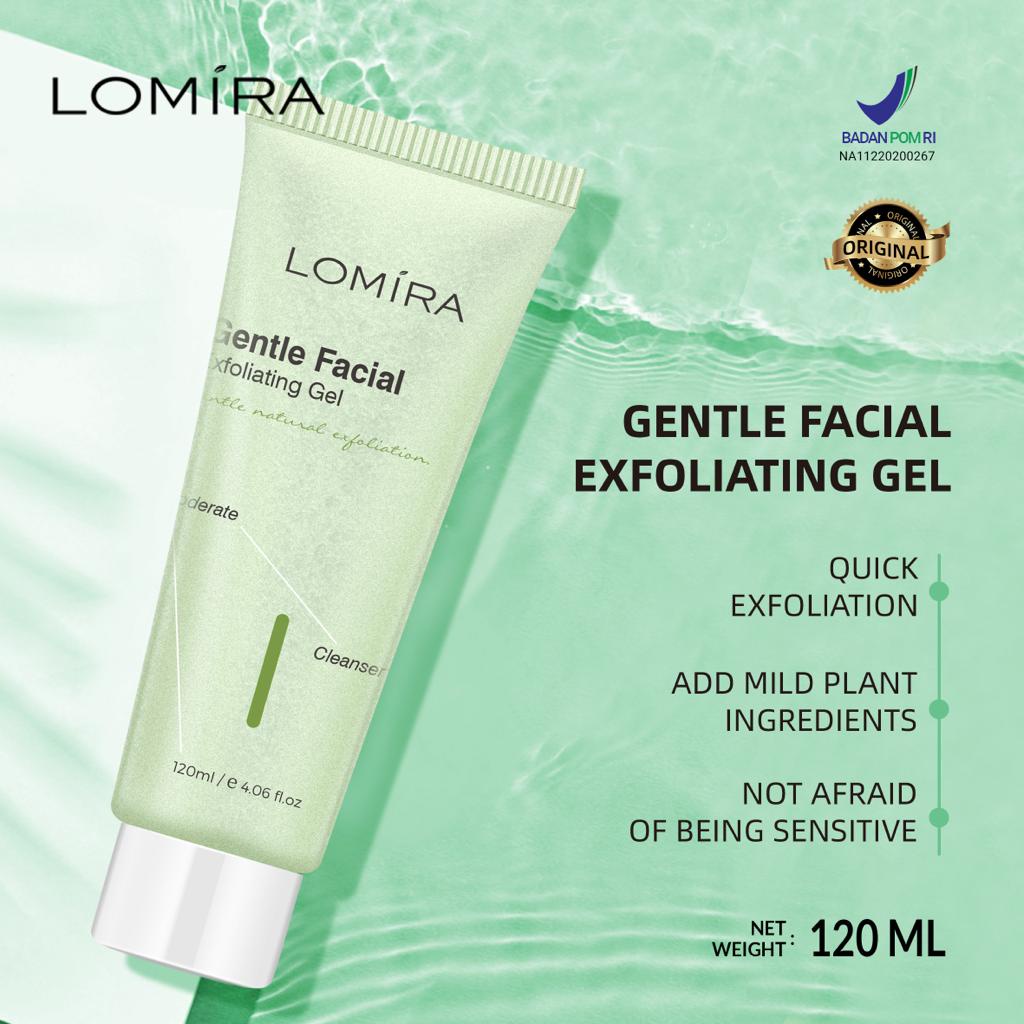 LOMIRA GENTLE FACIAL EXFOLIATING GEL 120ML -NJ