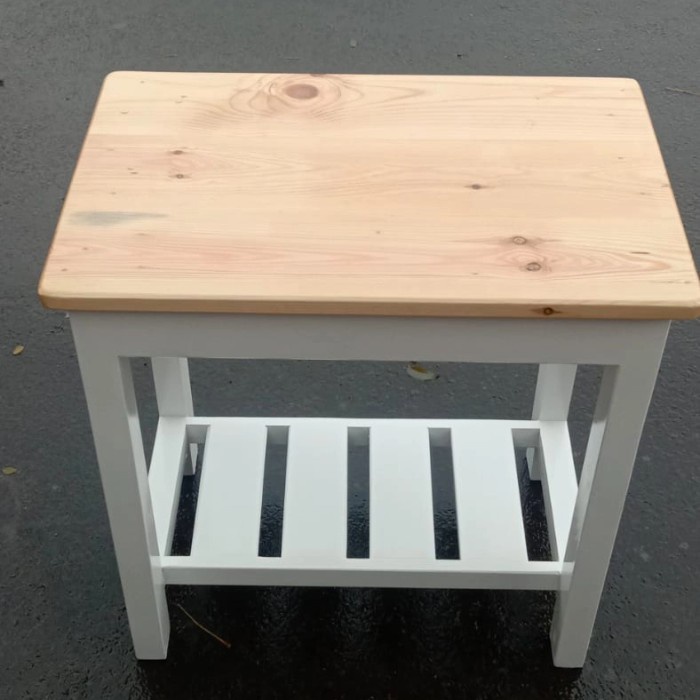 Ftr Meja Rak Sepatu/Meja Aquarium 2 Susun 60X40X60