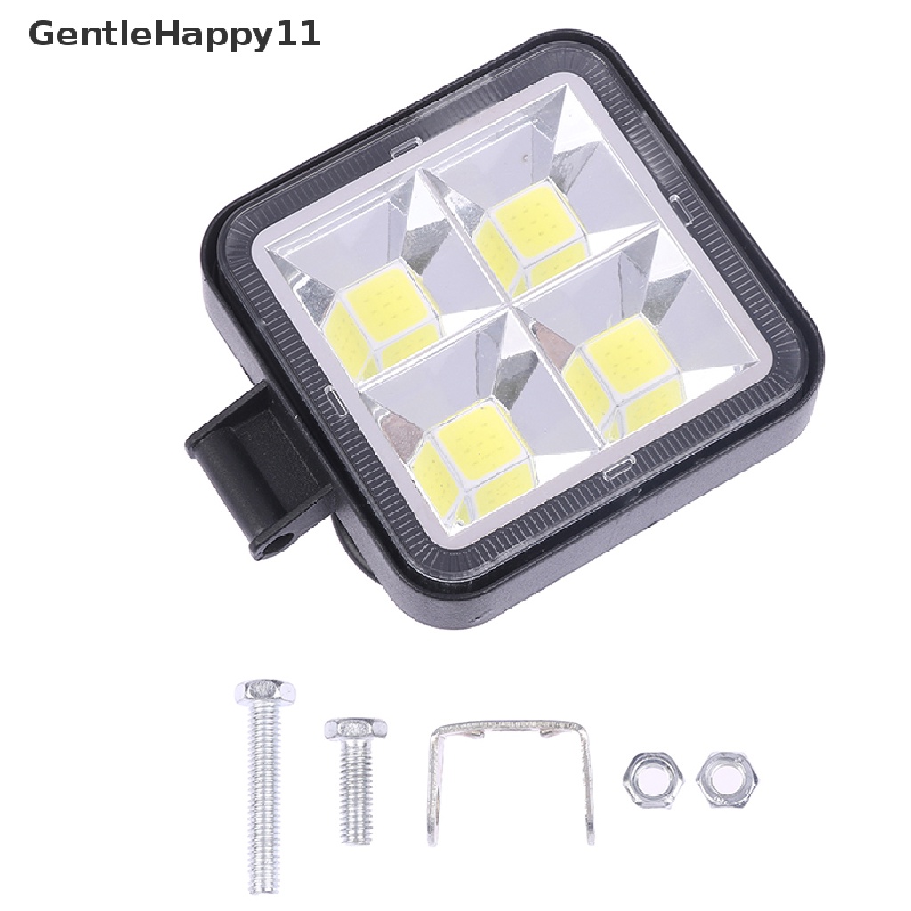 Gentlehappy Mini LED Flood Light Bar 12V 24V Lampu Kerja COB Fog Lamp Untuk Off Road 4x4 id Truk