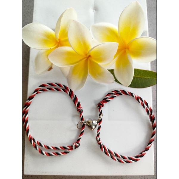 Gelang Tridatu Huruf Magnet Couple