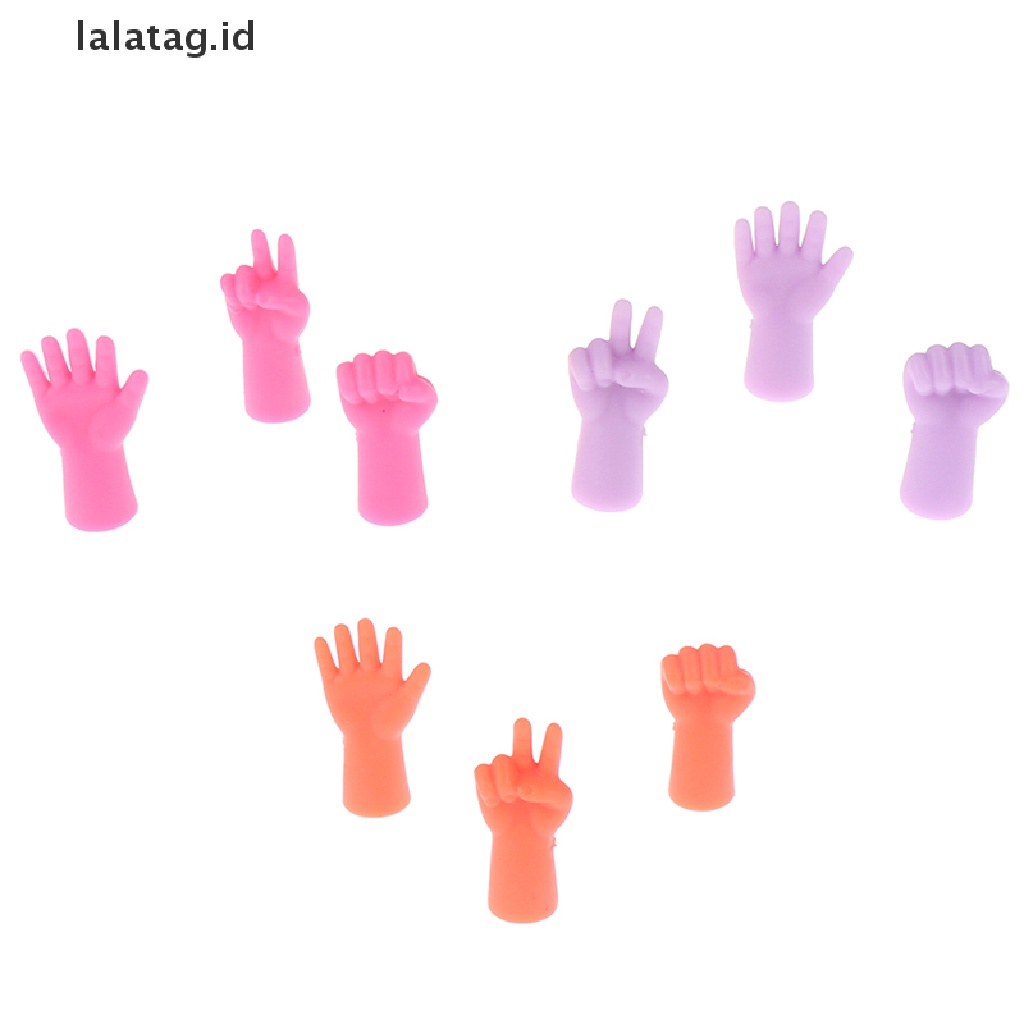 [lalatag] 6pcs Knitg s Point Protectors Tip Stopper Alat Jahit Tenun DIY [ID]