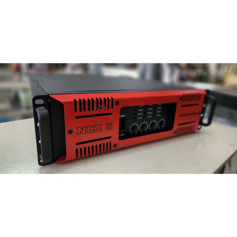Bok power amplifier NCX 3 ukuran 3U box power ncx3 4ch bahan besi tebal bok rakitan model buil up bo
