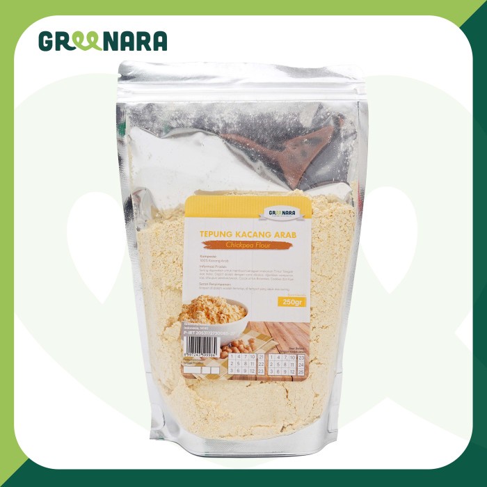 

Chickpea Flour 250gr / Tepung Kacang Arab 250 gram