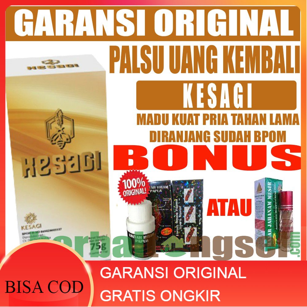 Madu Kesagi Kosagi Kesagi Suplemen Pria Madu Pria Kuat BPOM Original