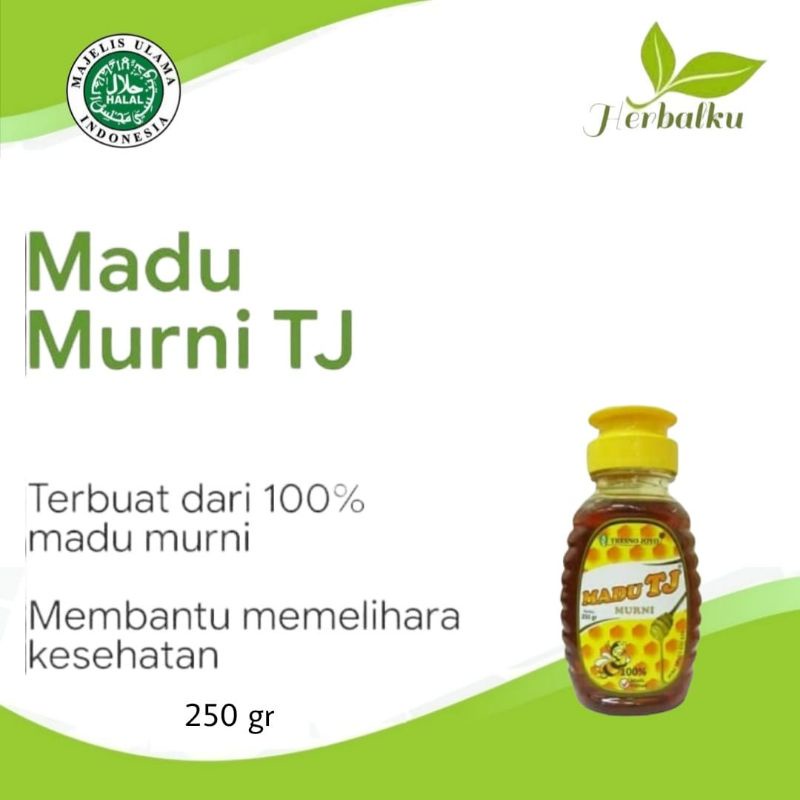 

madu murni Tj 250gr 100% madu asli alami