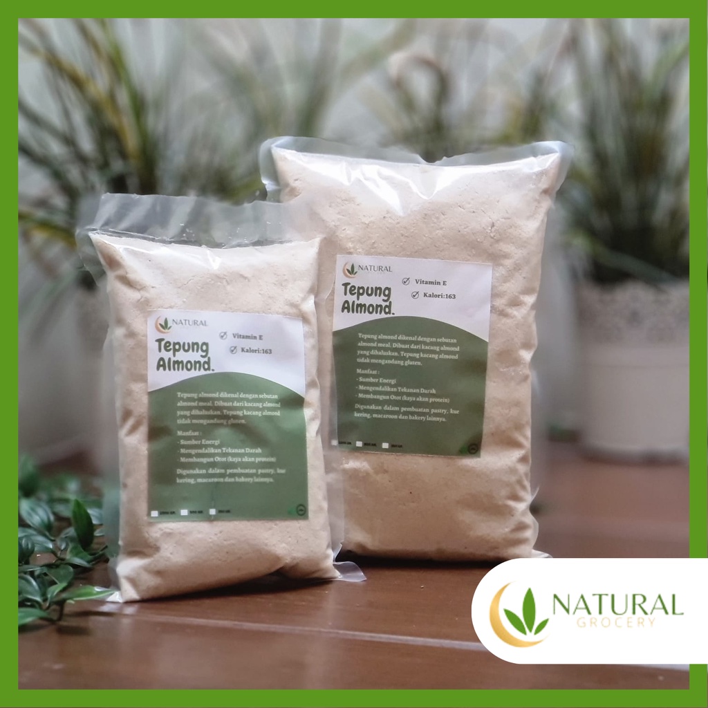 

Natgro Tepung Almond Flour Bubuk Natural Almond Flour Blanched