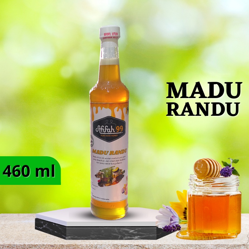 

Madu Afifah 99 - Madu Murni Asli Nektar Randu 460 ml - Madu Randu 100% Alami Pure Natural Raw Honey