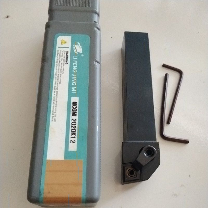 holder bubut MCGNL 2020K12 holder kiri 20mm insert cnmg1204 / cnmg12 / cnmg 12