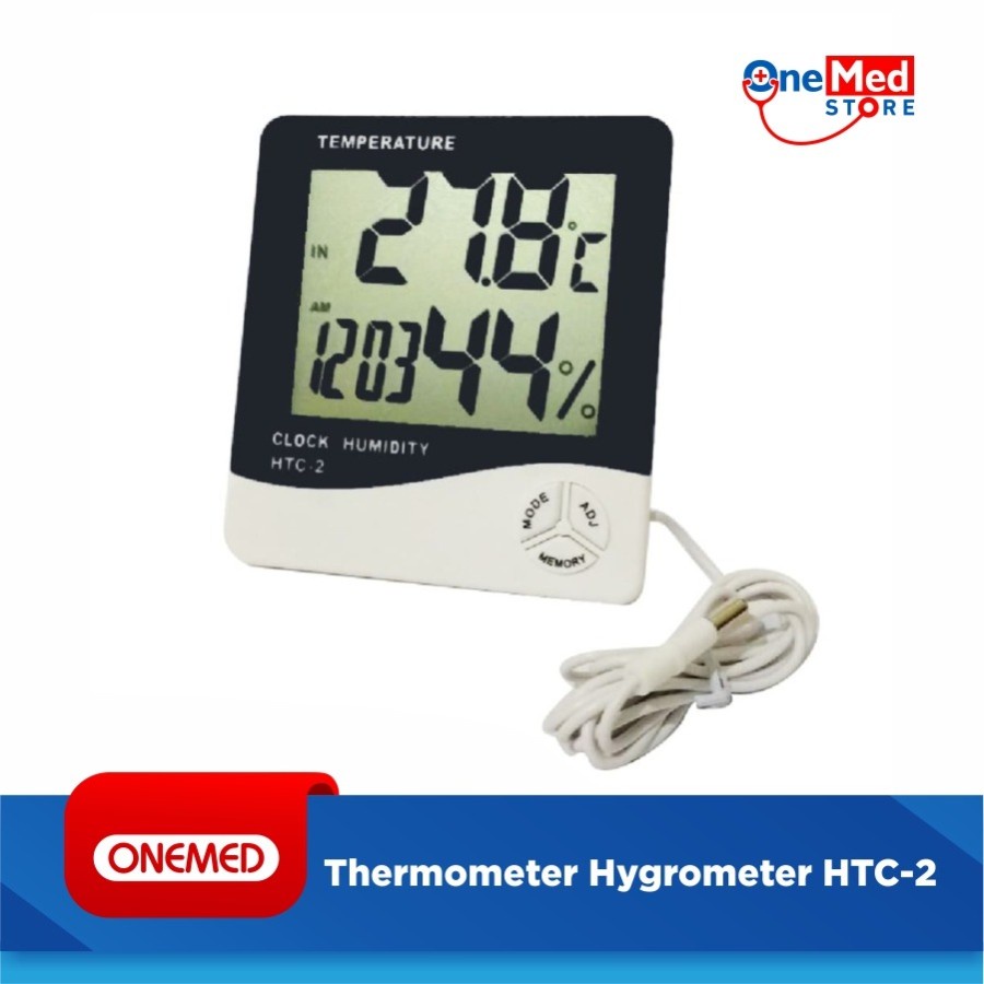 Thermometer Digital Hygrometer HTC 2 OneMed OJ3