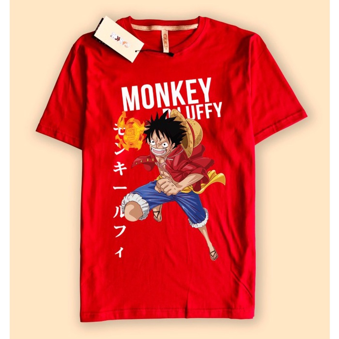 Kaos Baju Monkey D Luffy Fire Fist One Piece