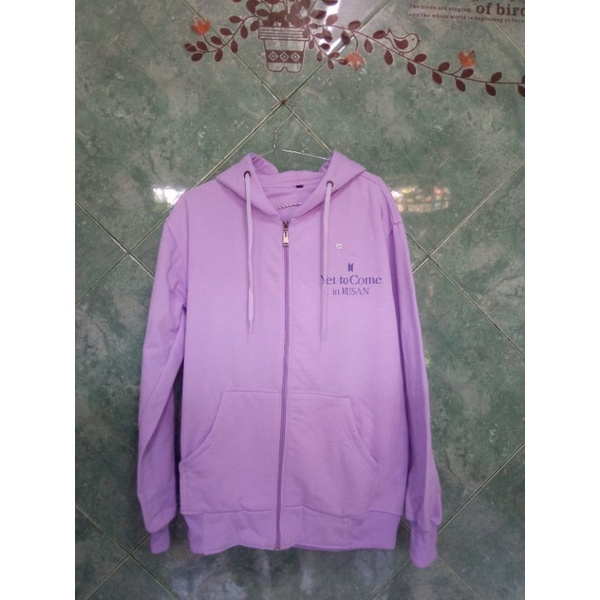 Yet to come bts hoodie jacket bts murah tebal