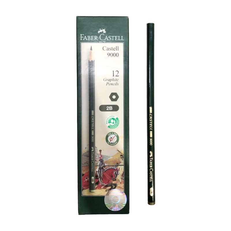 

Pensil 2B Faber Castell (Castell 9000 2B) ORIGINAL
