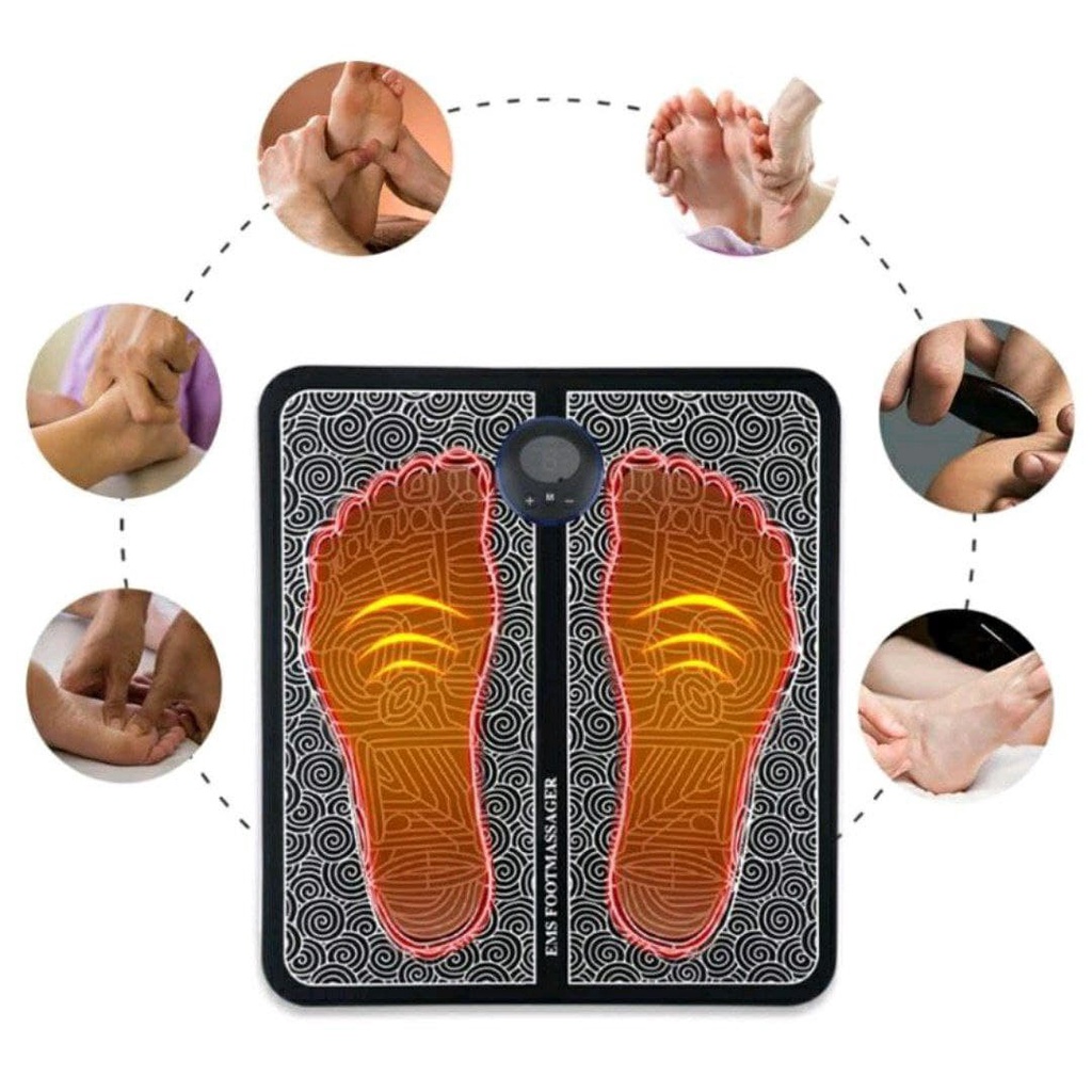 Original Tikar Pijat Kaki Elektrik Alat Terapi Kaki EMS Foot Massager Pad Alat Kesehatan Tubuh NO 1 Di Jepang Tikar Pijat Alat Pijat Penghilang Kaki Pegal Kesemutan Alat Kesehatan Tubuh Tikar Pijat USB