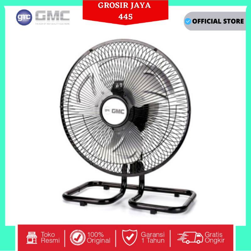 GMC Tornado Fan Swing 16 Inch BM - 715 Baling-baling Besi Aluminium