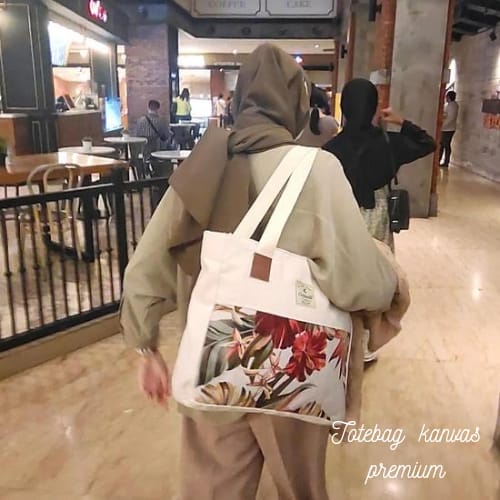 TOTE BAG WANITA TOTEBAG KANVAS PAKAI RESLETING BISA CUSTOM SABLON/POLOS UTK TAS SOUVENIR,TAS KULIAH