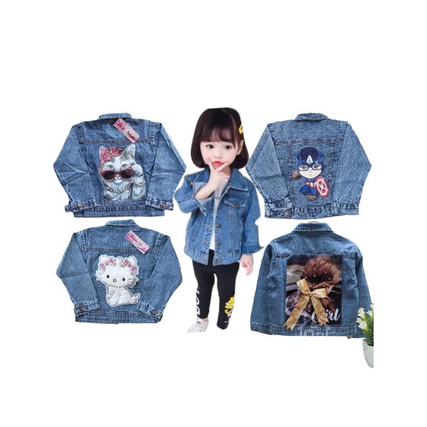 JAKET KARAKTER 3D USIA 1-12TH