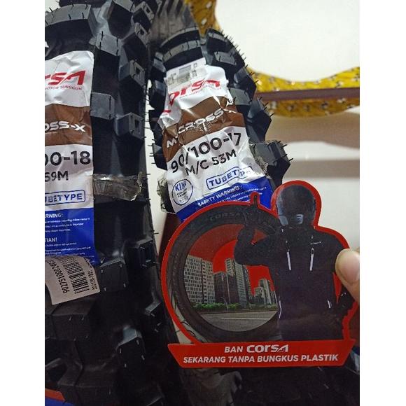 [BGK] Ban Corsa MT Cross X Trail 90 100 Ring 17 harga 1 ban bukan sepasang ➯Pasti Murah