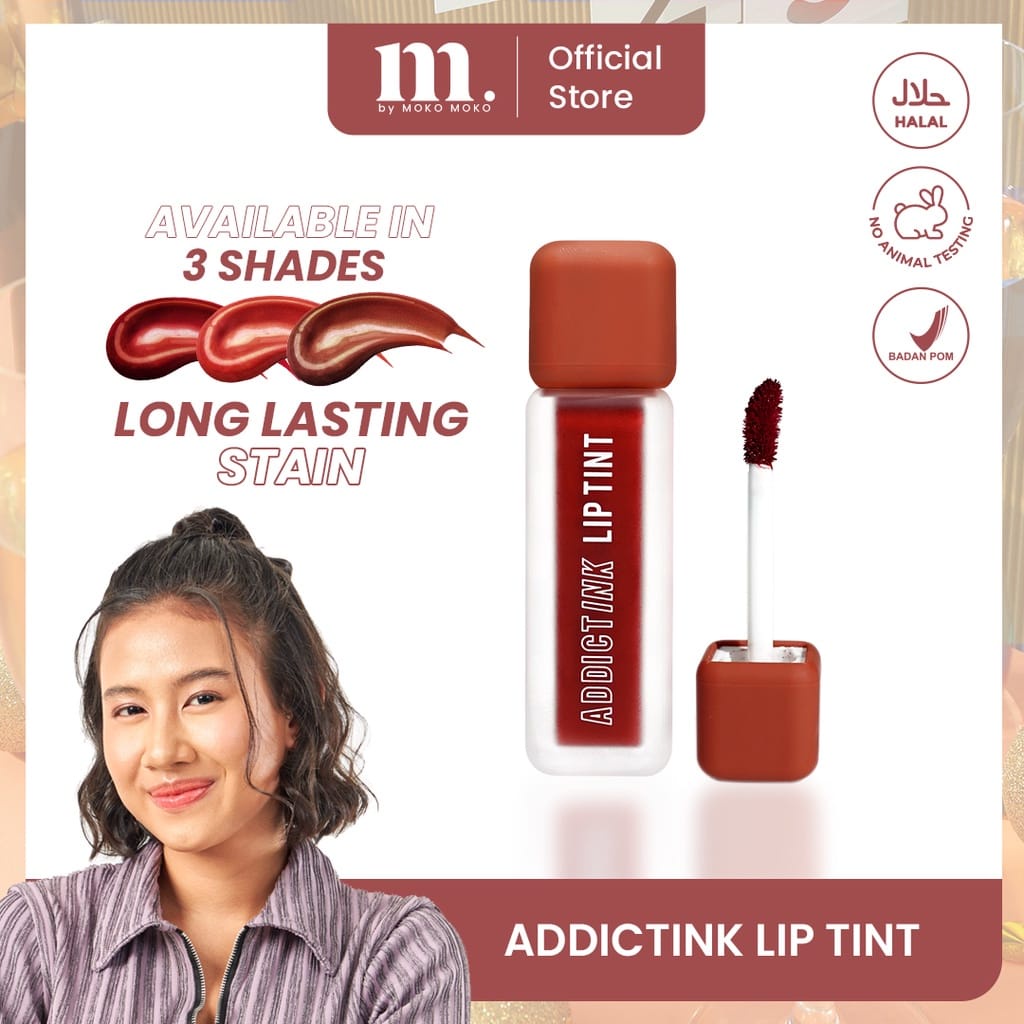 Moko Moko AddictInk Lip Tint Super Stain Jelly Liptint