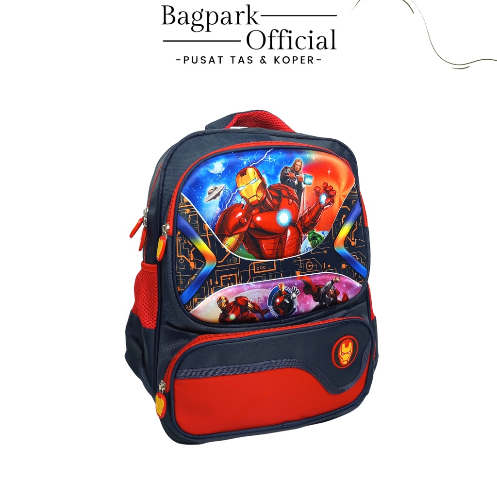 Tas Anak Laki Laki Import Tas Ransel Anak Sekolah Perempuan SD Tas Anak Sekolah Embos Free Kotak Pensil Tas Anak Sekolah Gambar Ironman Batman Spiderman Frozen Unicorn Tas Anak Viral Tas Anak Kekinian