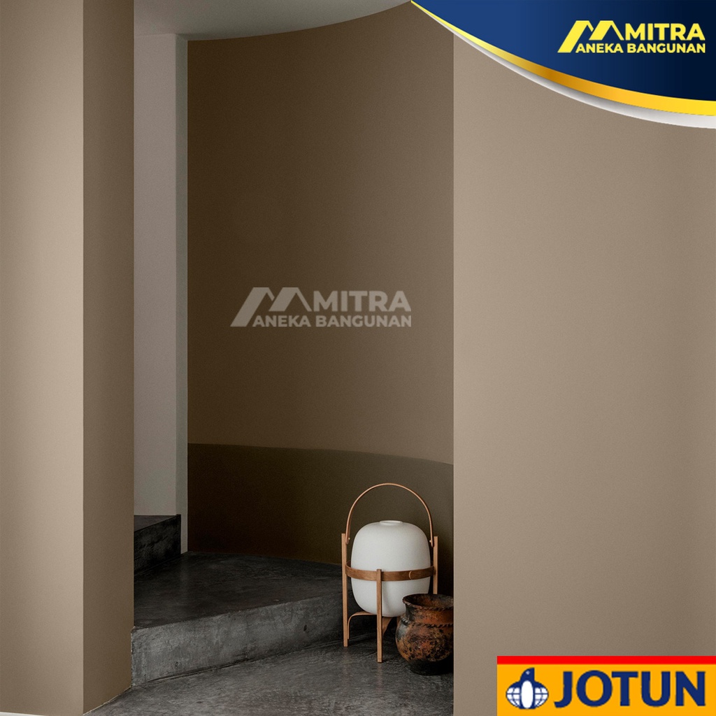 CAT TEMBOK INTERIOR EKSTERIOR JOTUN WARNA ALMOND BEIGE 10966 / BEIGE MOCCA COKLAT