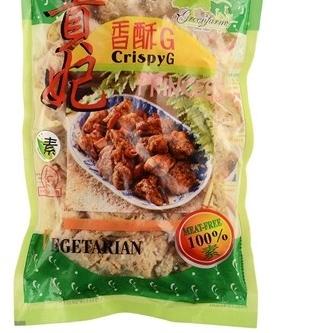 

COD | KSH|VEGETARIAN Greenfarm crispy G / ayam crispy G Vegetarian / kui Fei / ayam putih Vegetarian