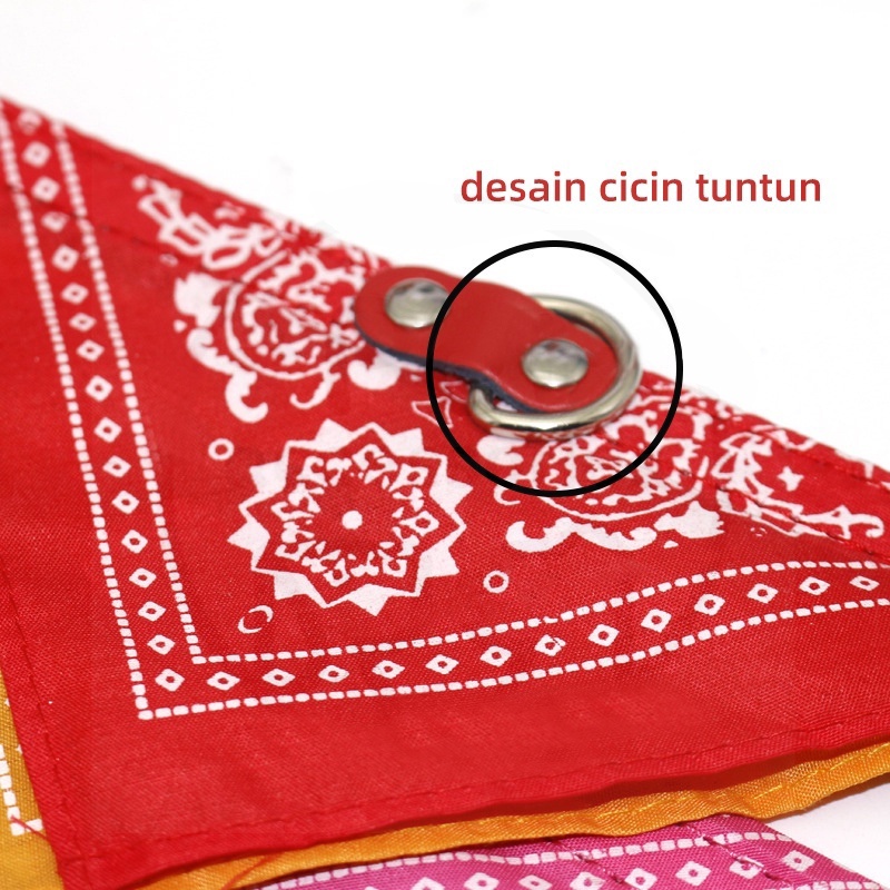 Kalung Scarf Kucing Anjing Kelinci Musang Kalung Kucing Scarf Syal Bandana Motif | Aksesoris Kucing