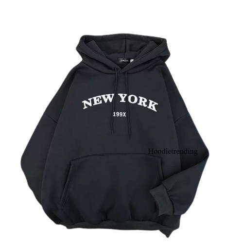 Jaket Hoodie Sweater NEW YORK 199X Mint Pria/Wanita