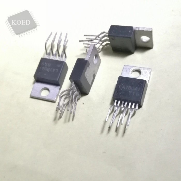 Sparepart LA78041 LA 78041 IC Vertikal Gambar TV To-220-7 Aisi Sanyo Original Kualitas Terjamin